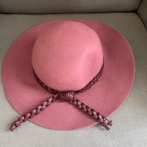 American Girl Tenney Pink Felt Hat for Girls-M/L